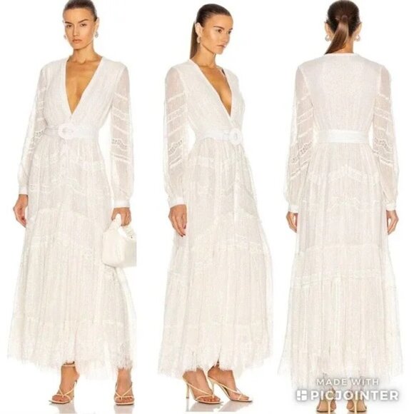 Rococo Sand Dresses & Skirts - Rococo Sand Lace Zuri Maxi Dress